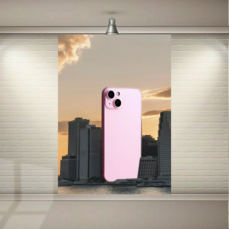 استیکر دیواری طرح ایفون - Iphone مدل SDA3103