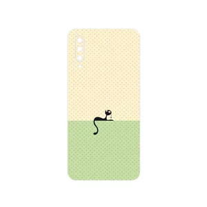 MAHOOT Minimal Internet Cat Icon Cover Sticker for Samsung Galaxy A30s