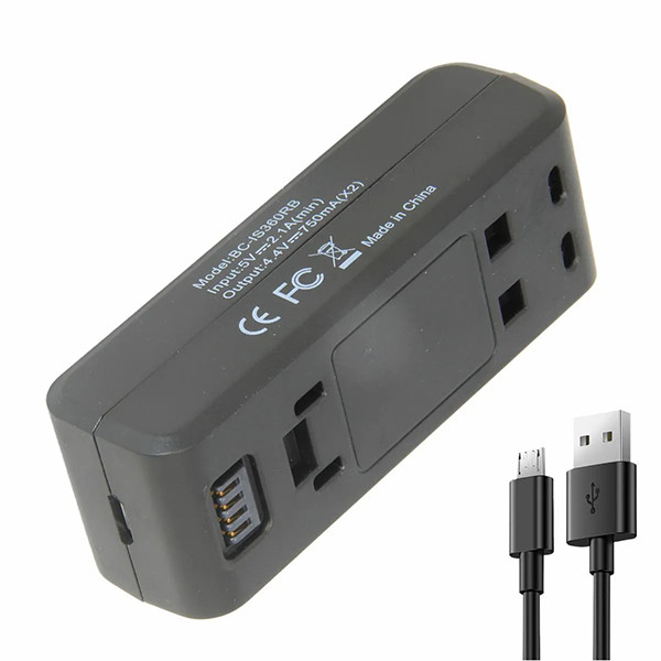 پایه شارژر دوربین مدل BC360  مناسب برای دوربین اینستا 360 ONE X2