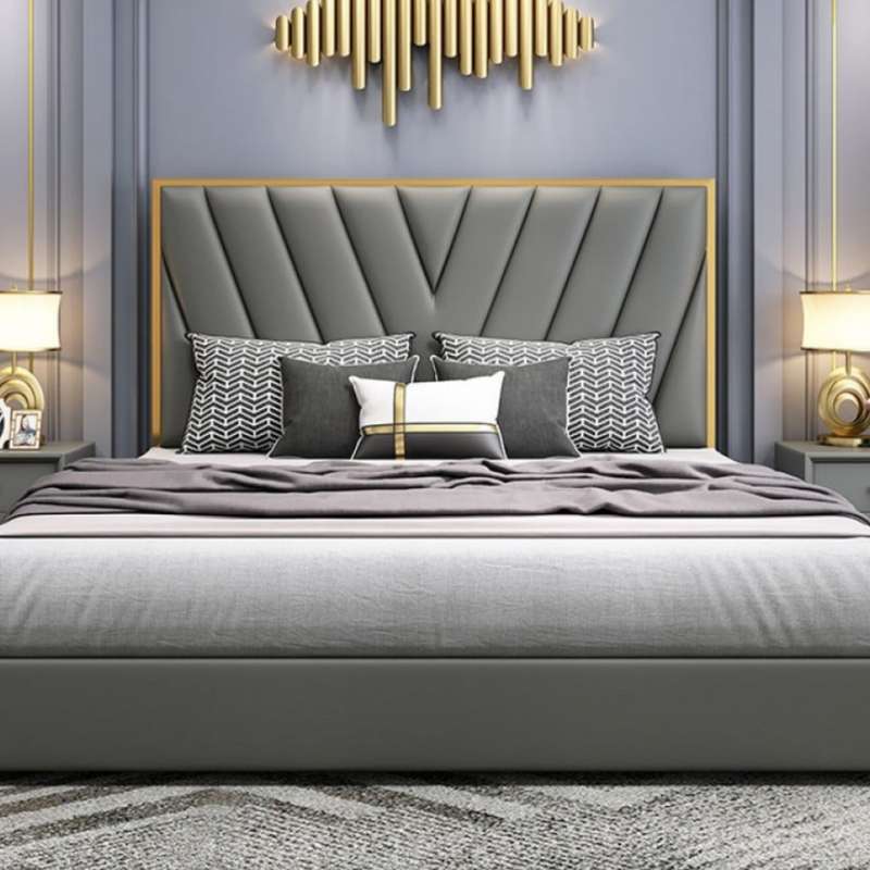 تخت خواب کد M.P 5640 دو نفره سایز 180×200 سانتی متر