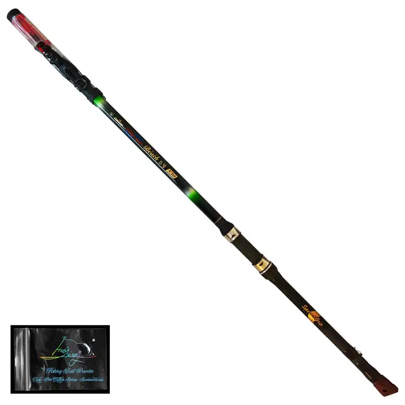 چوب ماهیگیری یانگ سونگ مدل Beach 5.30 به همراه پک طعمه هونگ ژیانگ