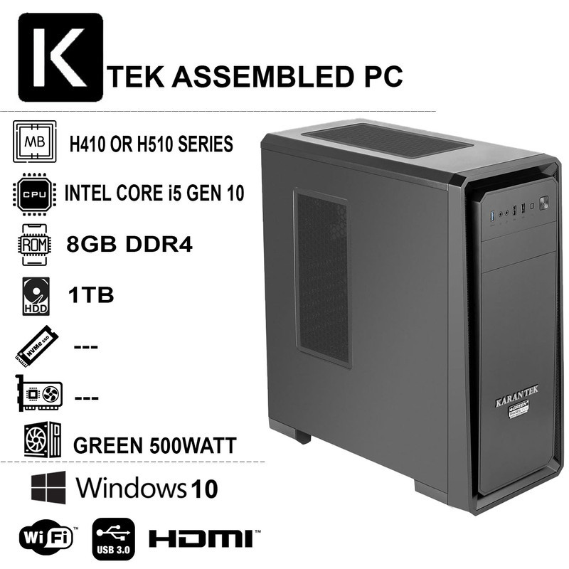 کیس اسمبل شده کران تک مدل GEN10-i581