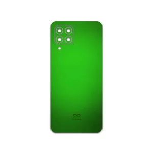 MAHOOT Metallic-Green Cover Sticker for Samsung M53