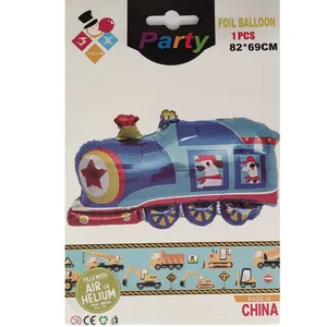 بادکنک فویلی طرح قطار 