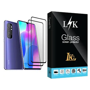 LKG LK Glass MIX002 Screen Protector For Xiaomi Mi Note 10 Lite Pack Of 2