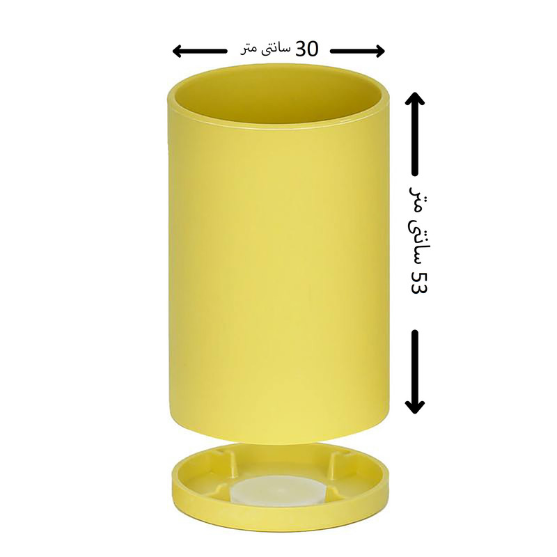 گلدان طرح استوانه مدل مهرنی 30-123