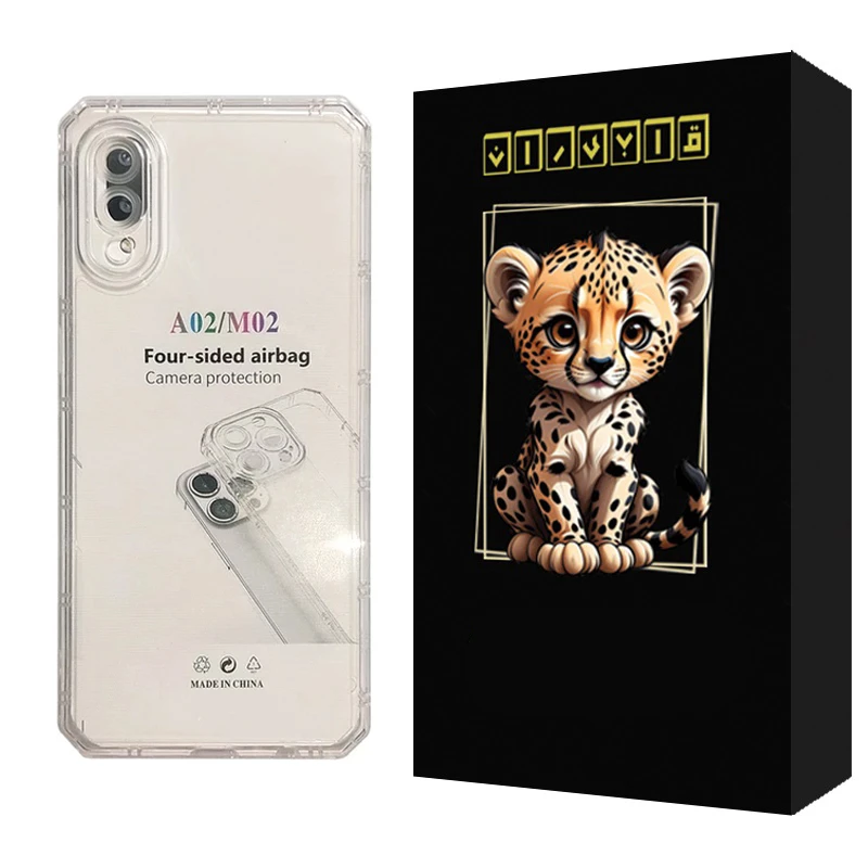 کاور قاب ایران مدل شفاف مناسب برای گوشی موبایل سامسونگ Galaxy M02