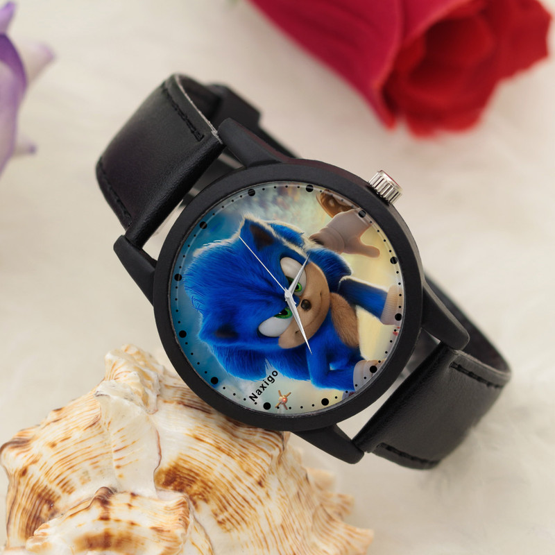 ساعت مچی عقربه ای ناکسیگو مدل Sonic the Hedgehog 2 کد LF14024