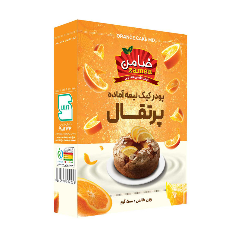پودر کیک پرتقالی ضامن - 500 گرم