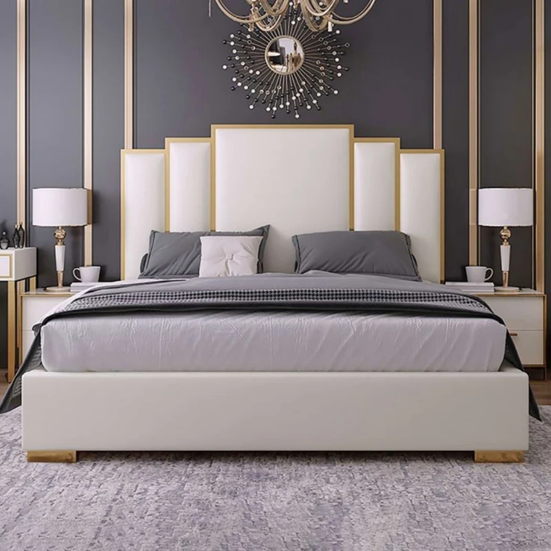 تخت خواب کد M.P 5587 دو نفره سایز 140×200 سانتی متر