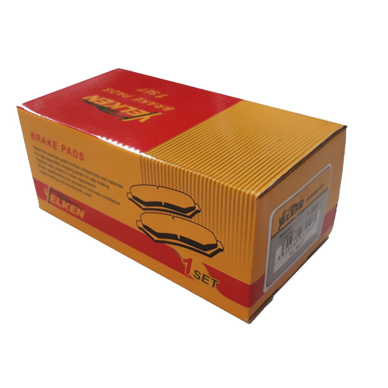 لنت ترمز جلو یلکن مدل YL3019 مناسب برای پژو 206 تیپ 5