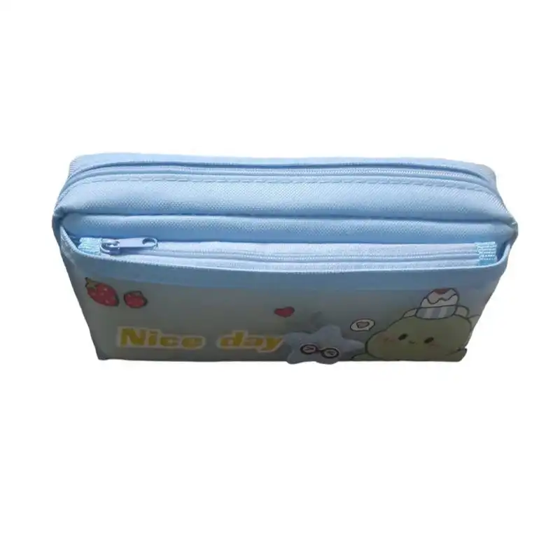 جامدادی مدل برزنتی دو زیپ طرح دایناسور