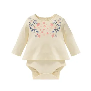 بادی آستین بلند نوزادی لوپیلو مدل BYDLO612