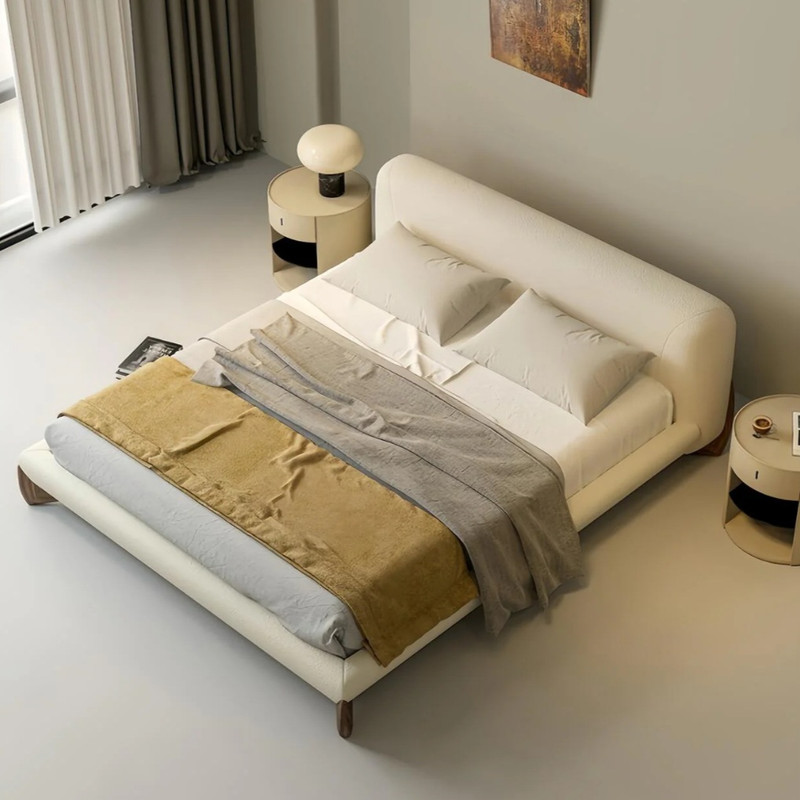 تخت خواب دونفره تدی مدل لیانا سایز 180×200 سانتی‌ متر