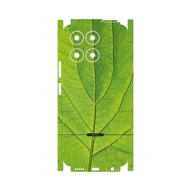 برچسب پوششی ماهوت مدل Leaf_Texture-FullSkin مناسب برای گوشی موبایل آنر X6a