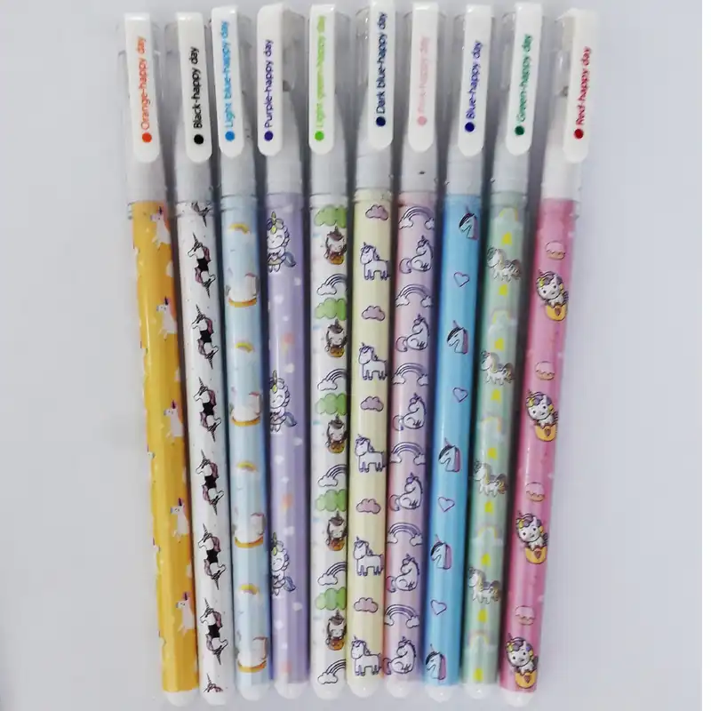 روان نویس هپی دی طرح یونیکورن مجموعه ۱۰ عددی