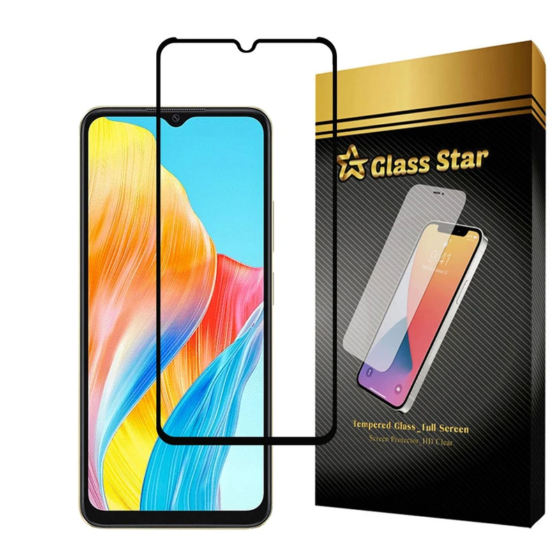 محافظ صفحه نمایش گلس استار مدل FULPLUSS مناسب برای گوشی موبایل اوپو A38