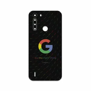 MAHOOT Google-Logo Cover Sticker for Motorola One Fusion