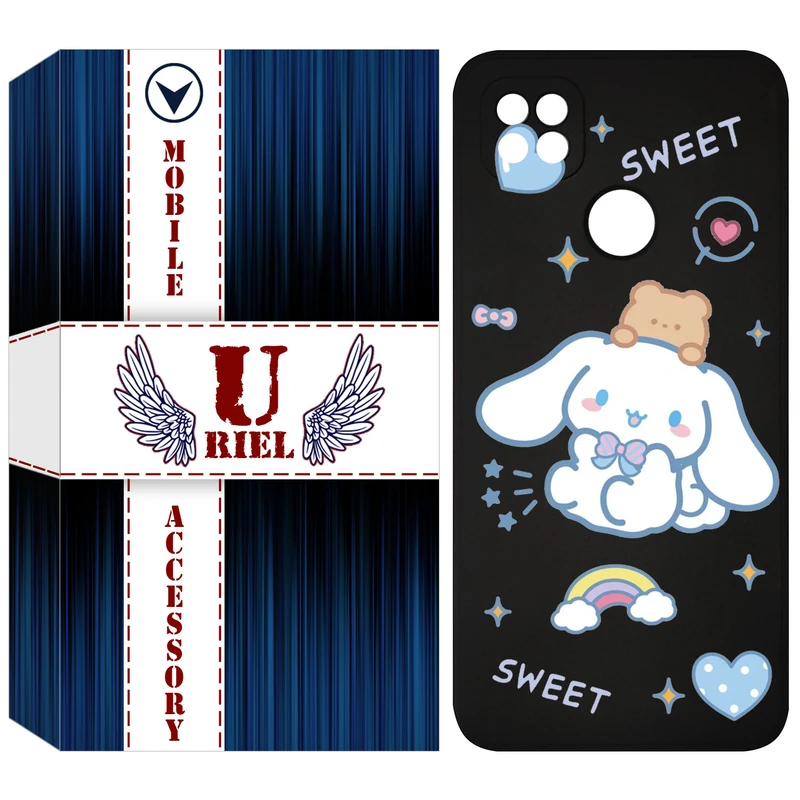 کاور یوریل مدل KSH کد 24 طرح خرگوش بامزه مناسب برای گوشی موبایل شیائومی Redmi 10A