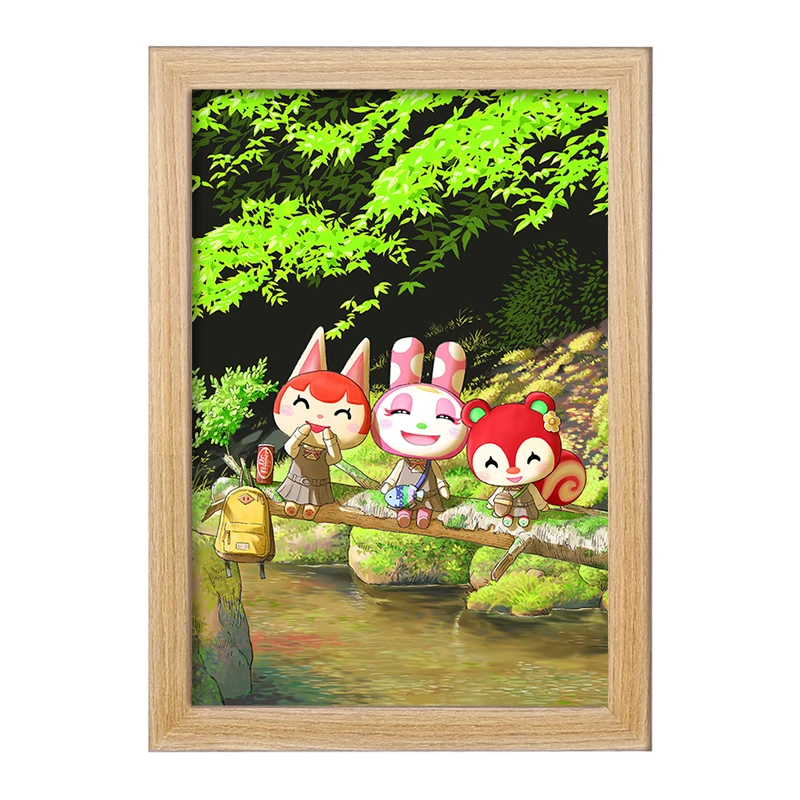 تابلو خندالو مدل بازی انیمال کراسینگ (Animal Crossing) کد 32687