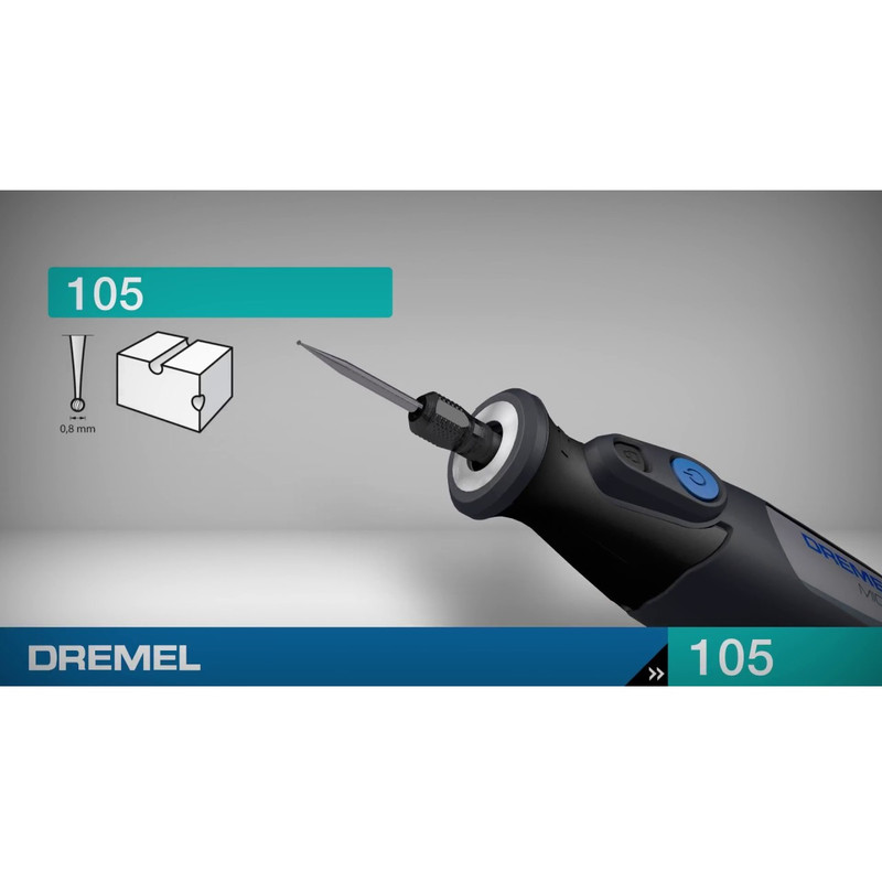 مجموعه 3 عددی سری فرز مینیاتوری درمل مدل 105