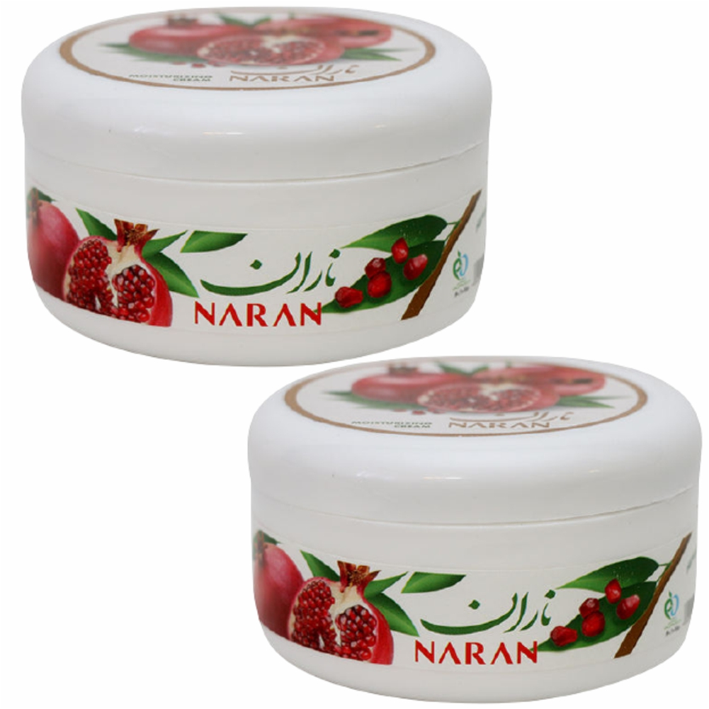 کرم مرطوب کننده ناران مدل انار وزن 180 گرم بسته 2 عددی