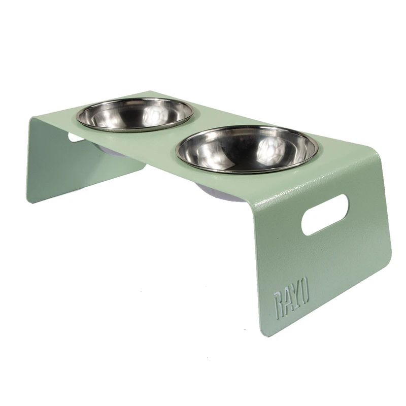 ظرف غذا سگ و گربه رایو مدل دو قلو 