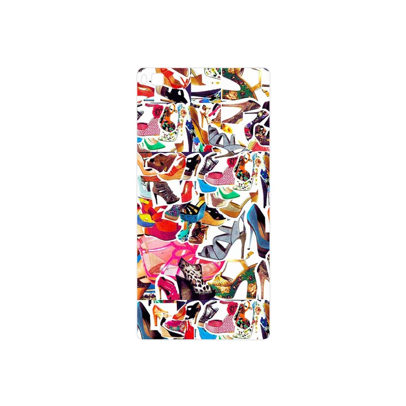 برچسب پوششی ماهوت مدل Collage of High heel Shoes مناسب برای گوشی موبایل هوآوی P8