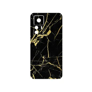 MAHOOT Graphite_Gold_Marble Cover Sticker for Xiaomi 12T Pro