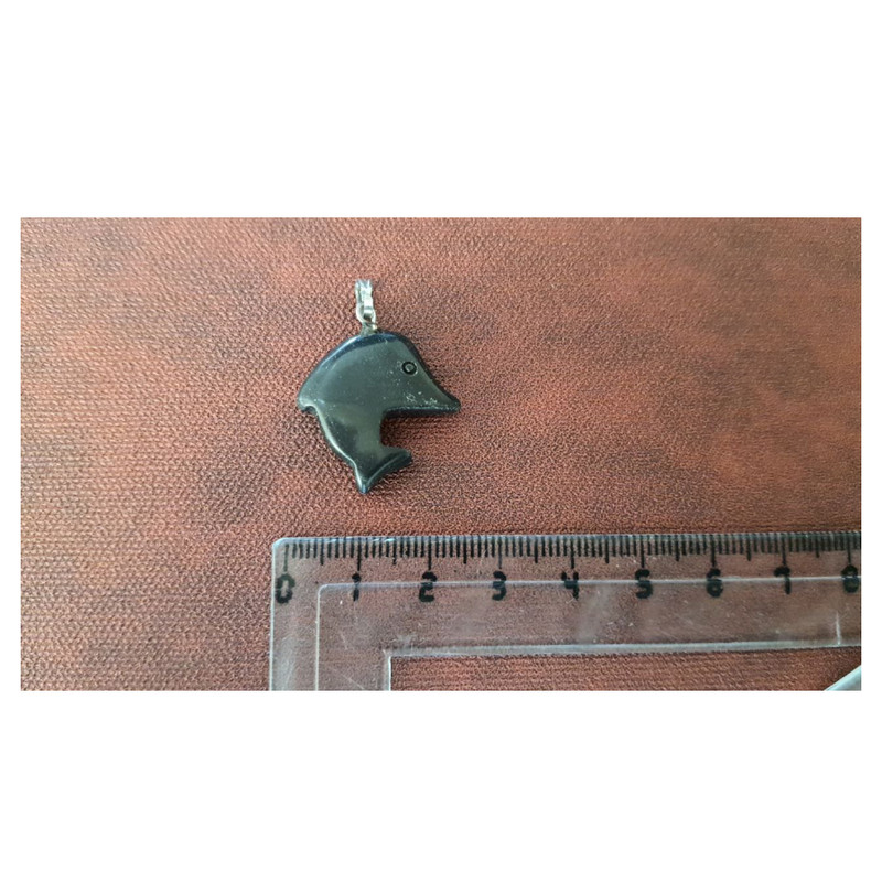 آویز گردنبند دخترانه مدل دلفین D4