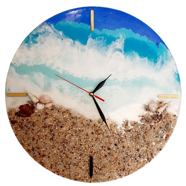 ساعت دیواری طرح دریا کد DS_291