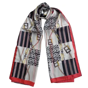 شال زنانه مدل ابریشم مهمانی مجلسی چهارخانه فانتزی کد 32