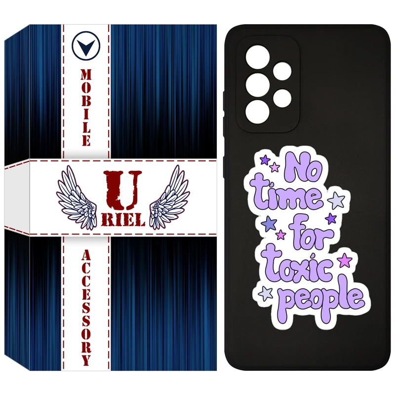 کاور یوریل مدل KSH کد 97 طرح Toxic مناسب برای گوشی موبایل سامسونگ Galaxy A33 5G