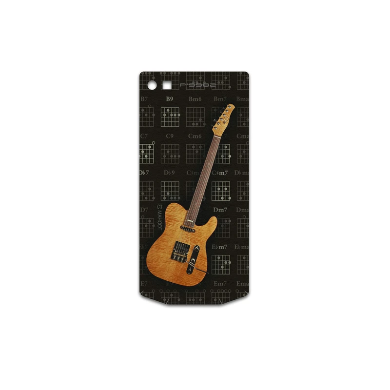 برچسب پوششی ماهوت مدل Guitar-Instrument مناسب برای گوشی موبایل بلک بری Porsche Design P9982