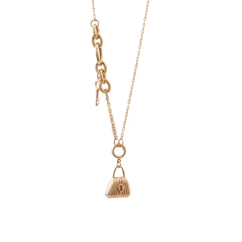 گردنبند طلا 18 عیار زنانه گالری داریم مدل کالکشن تیفانی کد T1691