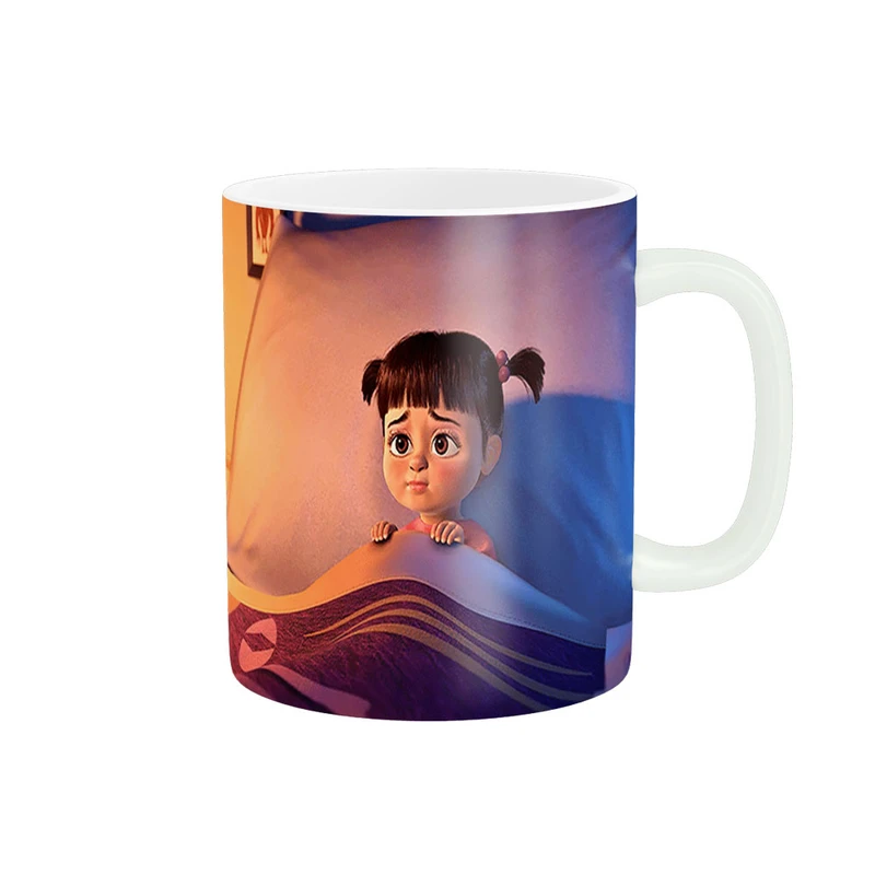 ماگ ناریکو مدل کارتون کارخونه هیولاها طرح بو کد 012578