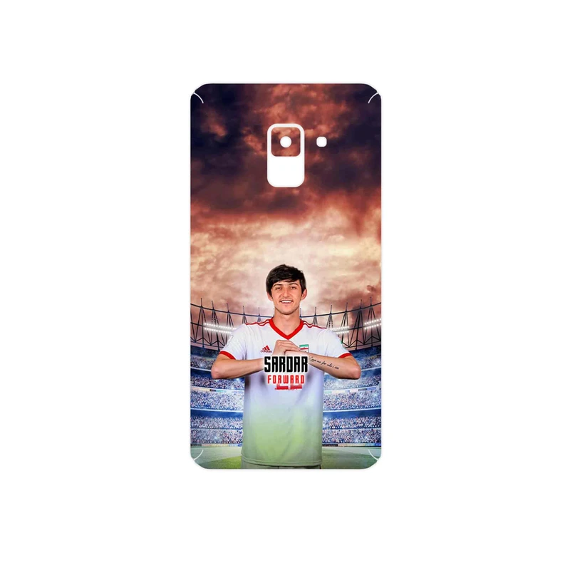 برچسب پوششی ماهوت مدل Sardar Azmoun مناسب برای گوشی موبایل سامسونگ Galaxy A8 2018