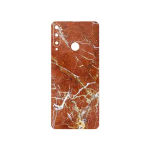 MAHOOT Red Marble Cover Sticker for Huawei Y6p