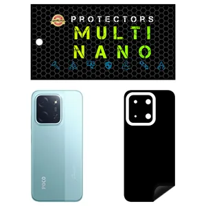 MULTI NANO X-F1M Model Matte Rear Skin For Xiaomi Poco C85 4G Mobile Phone