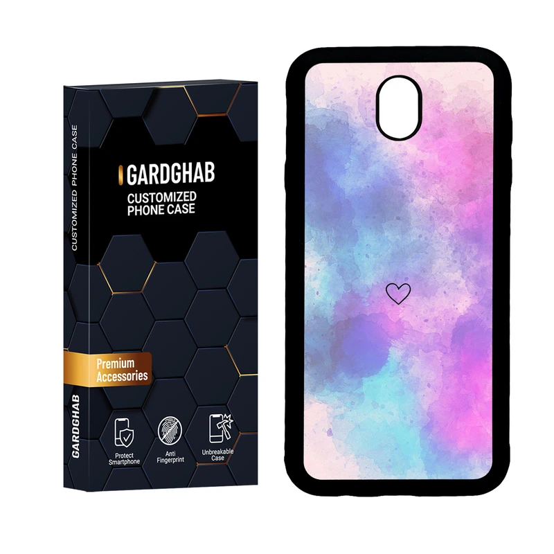 کاور گارد قاب مدل دور ژله ای دخترانه مناسب برای گوشی موبایل سامسونگ Galaxy J7 Pro