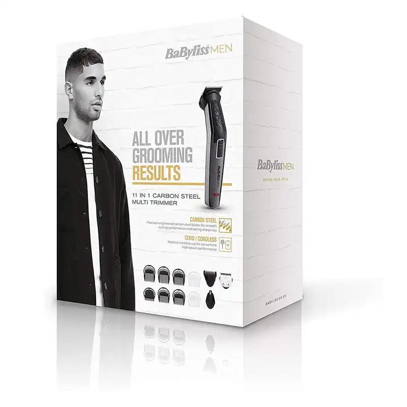 ست ماشین اصلاح موی صورت و بدن بابیلیس مدل MT727E