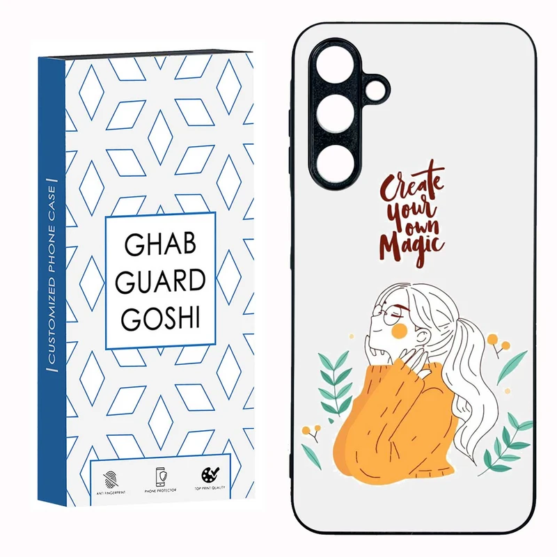 کاور قاب گارد گوشی طرح دخترانه کد TPU-050 مناسب برای گوشی موبایل سامسونگ GALAXY A16