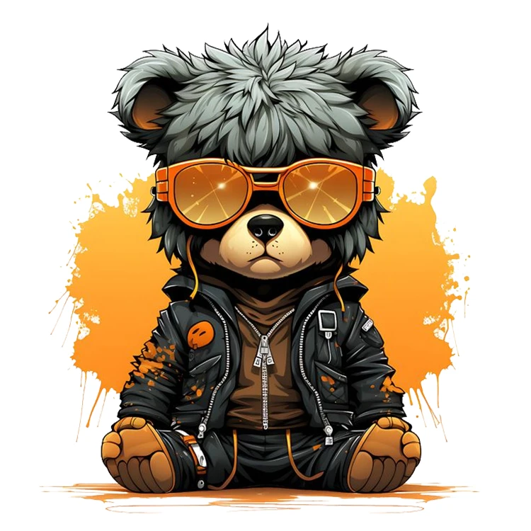 استیکر پارچه و لباس پاد آفرین مدل کارتونی کد S1799