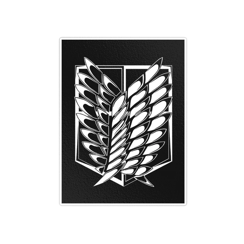    استیکر لپ تاپ ویندی دیزاین طرح attack on titan مدل vindi961