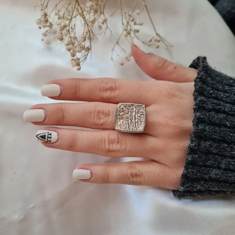 انگشتر مدل سکه صاحب قرانیه