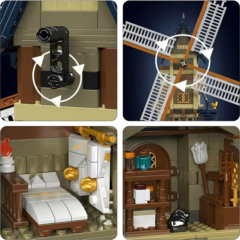 ساختنی 1584 تکه مولد کینگ مدل 10060