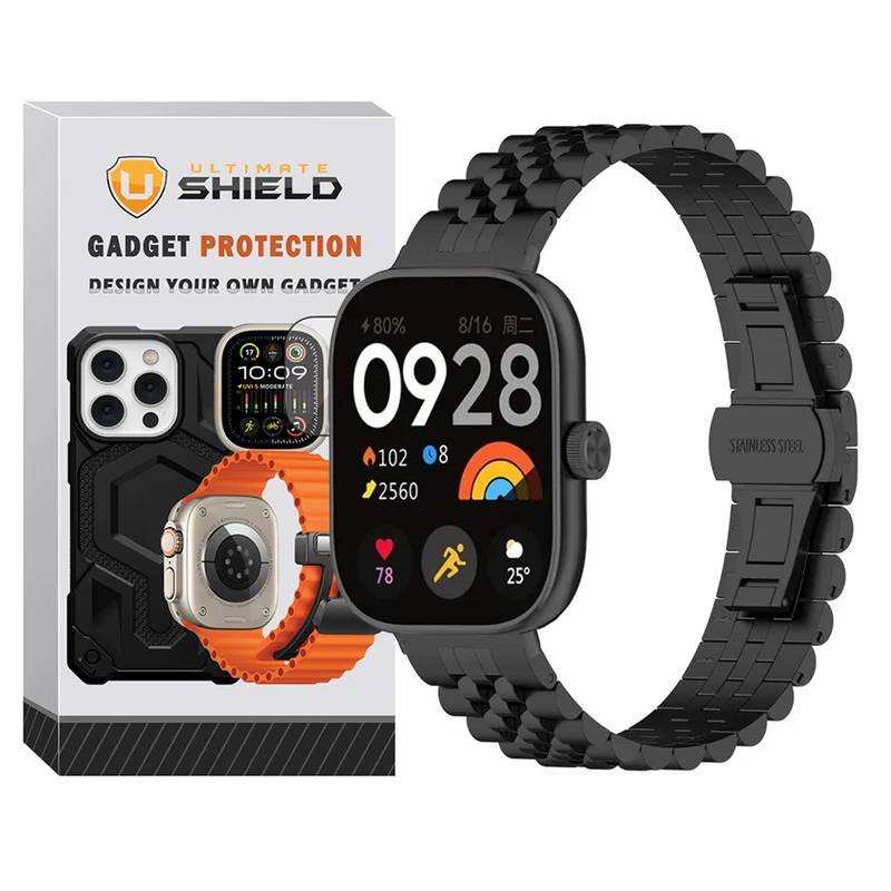 بند آلتیمیت شیلد مدل 5Row SPC مناسب برای ساعت هوشمند شیائومی Mi Band 8 Pro 30mm