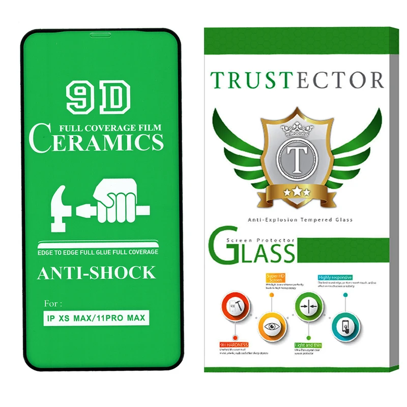 محافظ صفحه نمایش سرامیکی تراستکتور مدل CRTA مناسب برای گوشی موبایل اپل iPhone 11 Pro Max