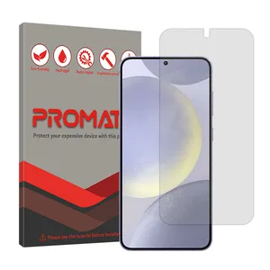 Promate Resistant model transparent screen protector suitable for Samsung Galaxy S24 Plus mobile phone