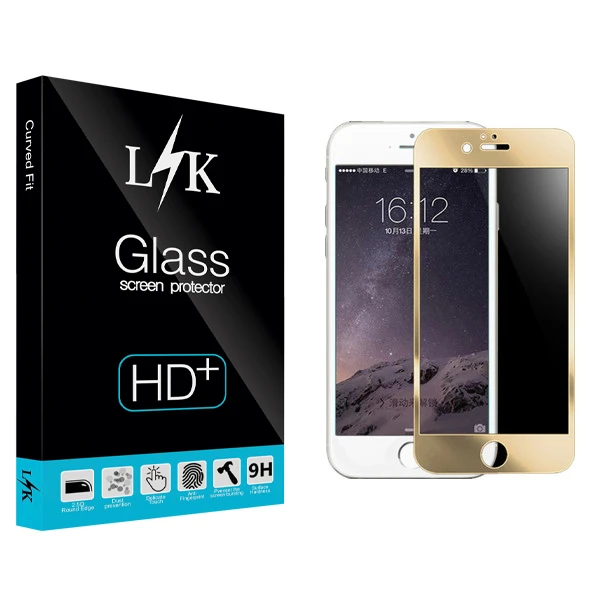 محافظ صفحه نمایش ال کی مدل Hard glass مناسب برای گوشی موبایل اپل iphone 6/6s/7/8